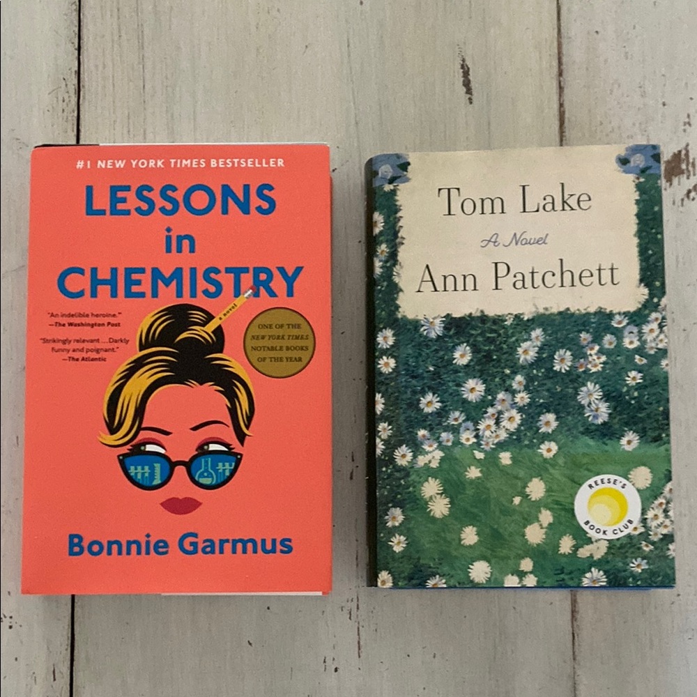 Lessons in Chemistry and Tom Lake Book Set - First Editions - Hardcover Books